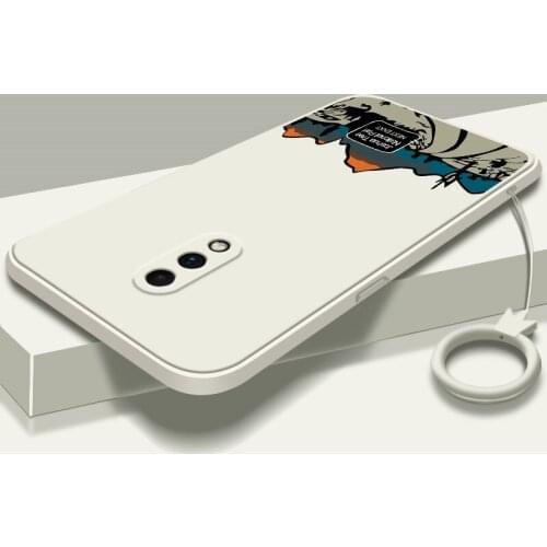 Soft Liquid Silicone oneplus7 Oneplus 7 Pro Case Matte Anti-Scratch one plus 8 oneplus9 1+9pro 9r Protective Painting Back Cover