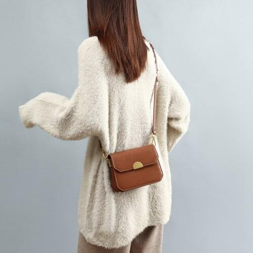 100% Genuine Leather Women Handbags 2021 New Lychee Pattern Womens Korean Version Sweet and Fashionable Soft Womens Bag