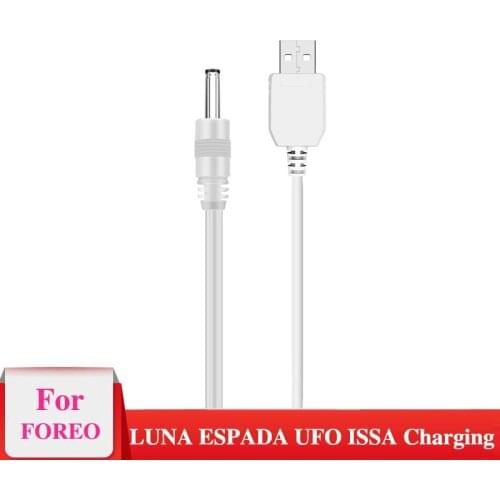 USB Charger Cord For Foreo Luna 2 3 Mini 2 Go Luxe men Facial Spa Massager For Cleansing Charging Cable