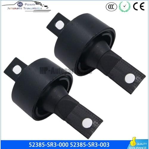 2PCS Rear Lower Trailing Arm Bushing Left Right 52385-SR3-000 52385-SR3-003 905-750 K80668 for Honda CR-V Civic Aacura Integra