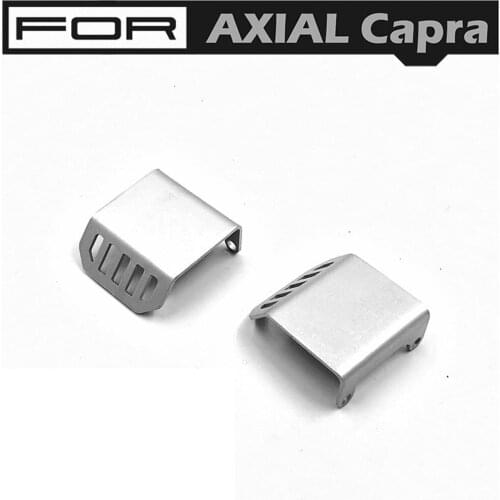 Guard Protective Armor for AXIAL CAPRA RC Car Upgrade Parts Stainless Steel Front & Rear Axle Anti-collision