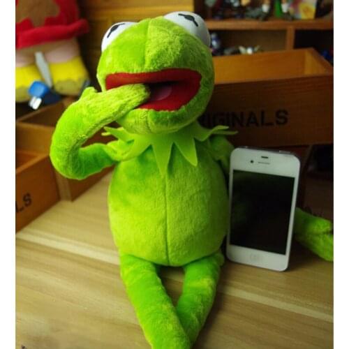 40cm Plush Toys Sesame Street Kermit Frog Doll Stuffed Animal Toy Plush Frog Doll Kids Holiday Gift