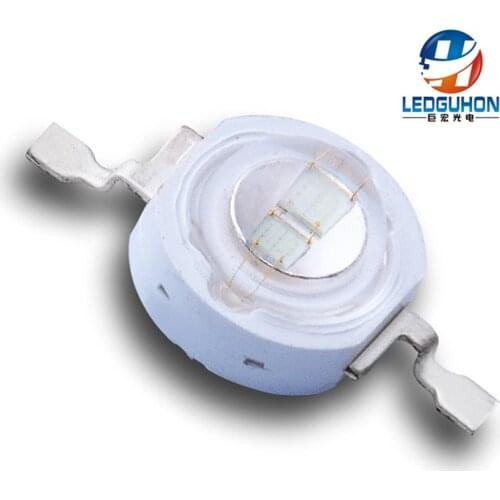 5W Dual chips led green diode high power of lighting source