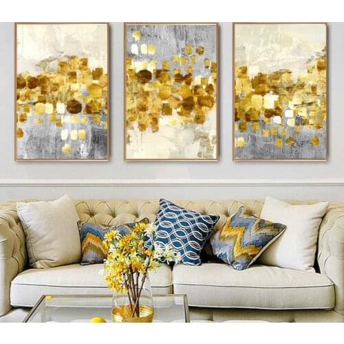 Abstract Smear Pigment Color Block Nordic Poster Modern Wall Art Print Canvas Painting Home Decoration Pictures For Living Room