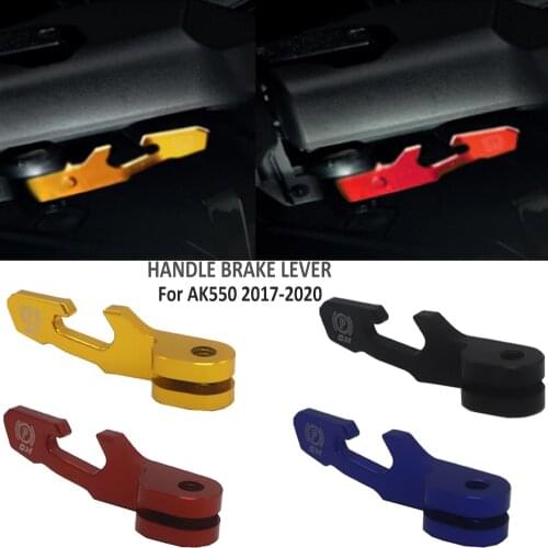 Motorcycle Scooter Accessories Aluminum Alloy For KYMCO AK550 Hand Brake Parking Lever Park Levers Handbrake AK 550 2017-2020