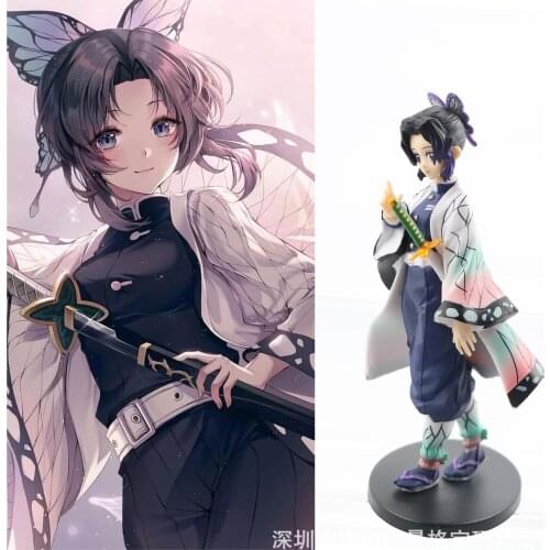 Demon Slayer Action Figures Toys Kamado Tanjirou Nezuko Zenitsu Inosuke Kimetsu No Yaiba Figura PVC Model Toy Gifts For Children
