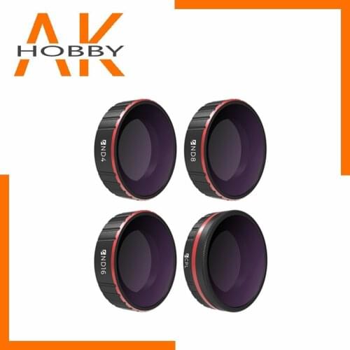Freewell Standard Day 4K Series - 4Pack ND4,ND8,ND16,CPL Camera Lens Filters Compatible for DJI Osmo Action Camera Accessories