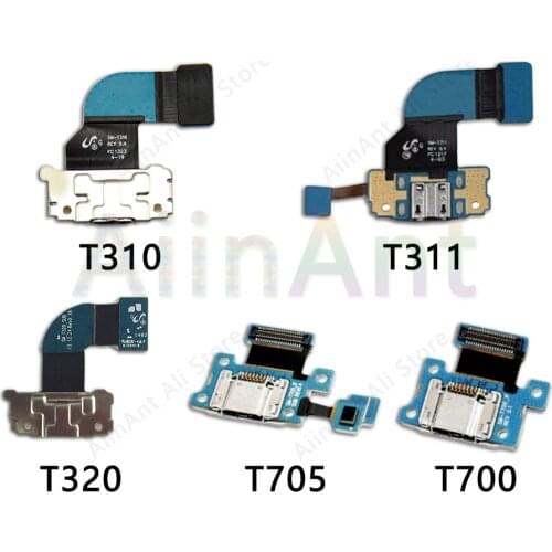 Bottom Charger Board Flex For Samsung Galaxy Tablet Tab T300 310 T320 T700 T705 USB Connector Port Dock Charging Flex Cable