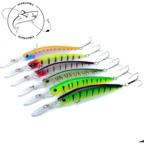 Artificial Minnow145MM/14.7G High Quality Fishing Lure Hard Bait Diving Depth 0.6-2.4M Anti-Corrosion Plastic Fishing Lure