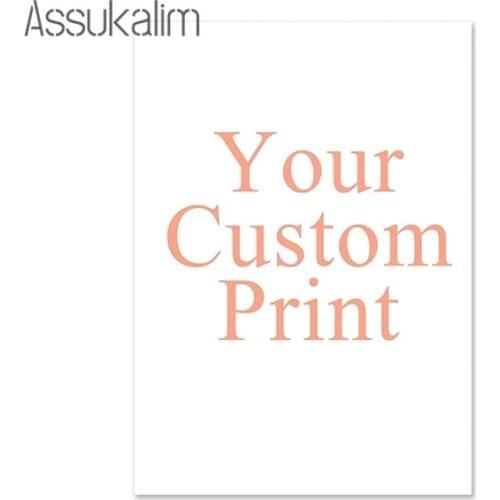 Rabbit Wall Art Painting Custom Name Posters Animals Canvas Print Nursery Print Nordic Wall Pictures Baby Girl Room Decoration