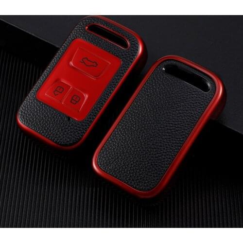 Soft Tpu Car Key Cover Case for Chery Tiggo 3 5X 4 8 Glx 7 2019 2020 Fob Protect Case Keychain Holder Smart Keyless Remote