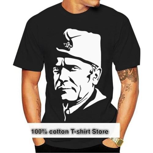 2018 New Tshirt Men Creative ManS Short Sleeve Josip Broz Tito Serbia Yugoslavia Partisans Balkans Jugoslavija Jugo Tee Shirt