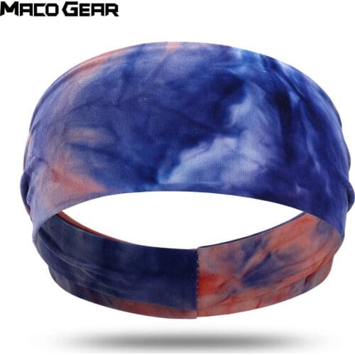 Sports Headband Sweat Band Hairband Running Fitness Head bands Bicycle Yoga Gym Tennis Cycling Hair Bandage Headwear Women Men