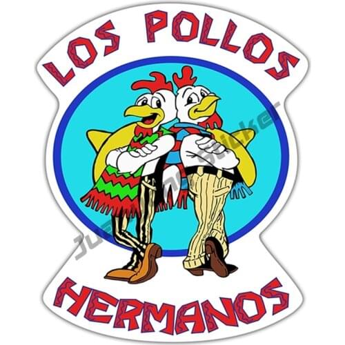 Various Sizes Decal Breaking Bad The Chickens Car Sticker Waterproof on Bumper Rear Window Laptop Exterior PartsPVC13x12cm