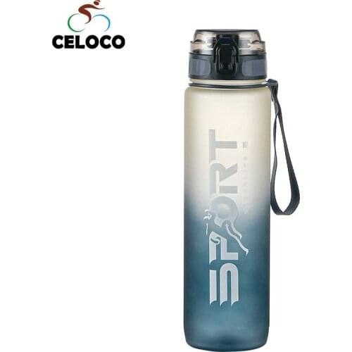 New 1000ML Outdoor Fitness Sports Bottle Kettle Large Capacity Portable Climbing Bicycle Water Bottles BPA Free Gym Space Cups