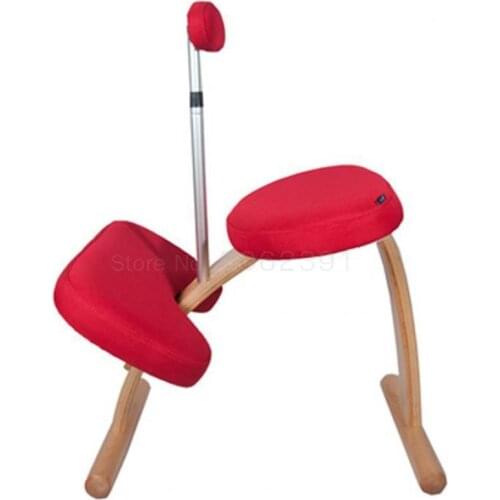 Children Learn Computer Chair Lift Students Correct Posture Real Wood Chair Prevent Humpback Myopia Kneeling Chair