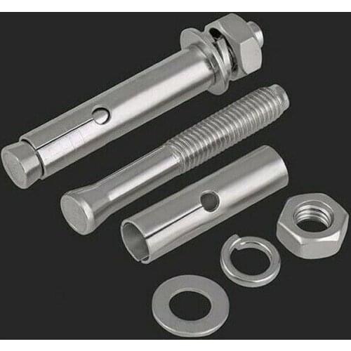 M6-M20 304 / 316 stainless steel extended expansion screw / expansion bolt