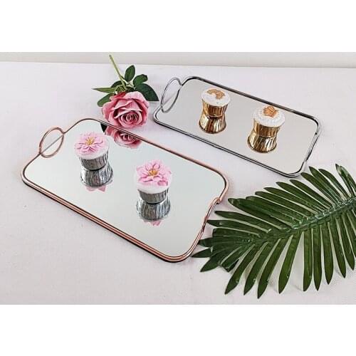 1pcs Gold Home party display stand wedding decoration wrought iron birthday tray dessert fudge desktop afternoon tea cake stand