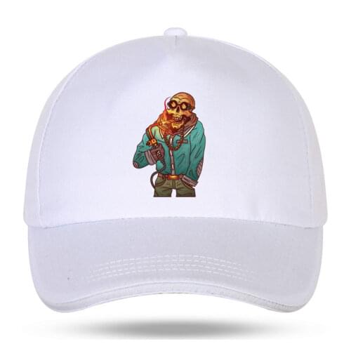 Women Men Hat Curved Hat Cotton For Zombie Skull Welder Welding Baseball Cap Men Outdoor Sun Hat Adjustable Sports Cap