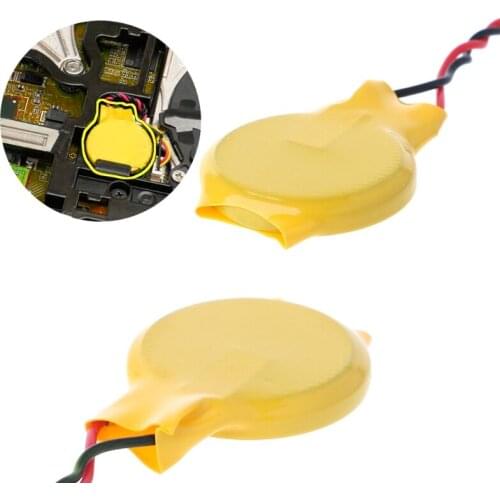 10pcs Notebook BIOS CMOS Battery -laptop CR2032 2P Motherboard Wire 230MAH A0KB
