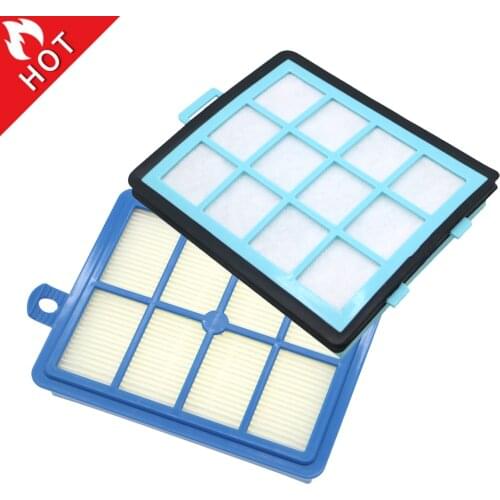 1x Exhaust vents filter +1x Intake Vents HEPA Filter Replacement for philips FC8766 FC8767 FC8760 FC8764 vacuum cleaner parts