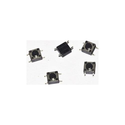 200PCS/LOT 6*6*4.5MM SMD Tact Switch 4-pin micro / button switch 6x6x4.5