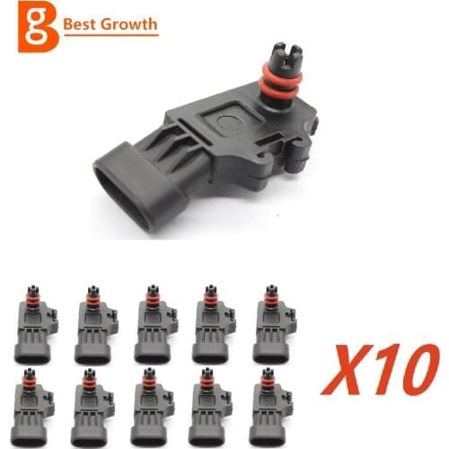 93333350 12232201 Intake Pressure MAP Sensor For Chevrolet GM DELPHI CHERY Great wall BG001Y022