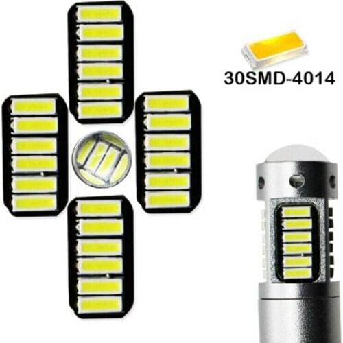 6000K White Fog Light Accessory Canbus Parts 1800LM Bulbs DC 12V-24V H3 LED