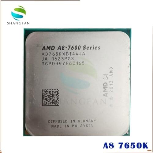 AMD A8-Series A8 7650K A8 7650 A8-7650 AD765KXBI44JA 3.3GHz Quad-Core CPU Processor Socket FM2