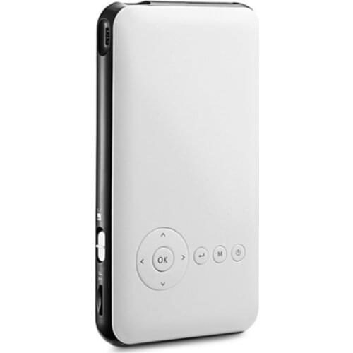 AYISA M6 Android 7.1.2 5000MAh Battery Handheld Mini LED Projector WiFi Bluetooth DLP 1080P Beamer