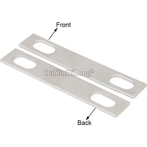 Brand New 20PCS 304 Stainless Steel Straight Flat Furniture Reinforced Corner Braces Joint Board Frame Shelves Support Brackets