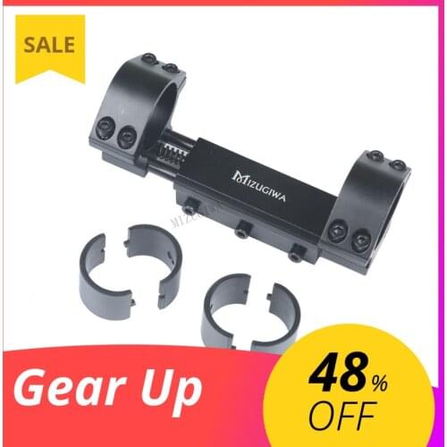 Scope Mount 25.4mm 1" / 30mm Rings w/Stop Pin Zero Recoil Mount fit 11mm Dovetail Picatiiny Rail Weaver no logo