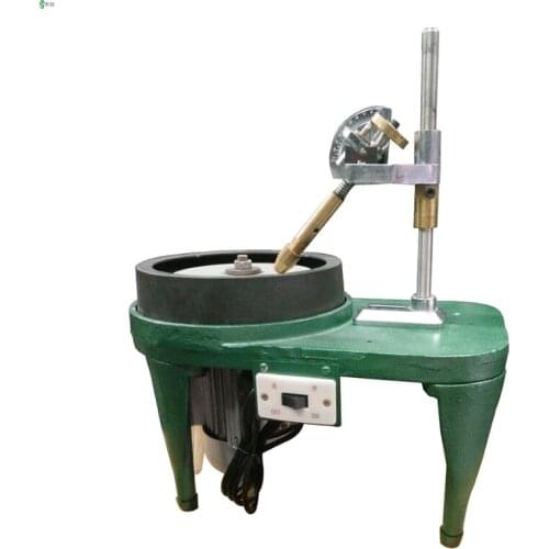 Small jade jade ring face grinding and polishing machine seal plane flat grinding machine grinding machine desktop gem angle mac