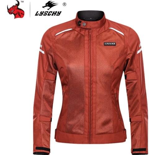 NEW Women Motorcycle Jacket Summer Breathable Mesh Moto Jacket Protective Gear Motorcycle Suit Motorbike Clothing Set Black