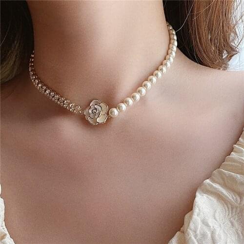 New Arrival Necklaces Fashion Women Chokers Necklaces Classic Strand Metal Round All Compatible Party Elegant Female Jewelry