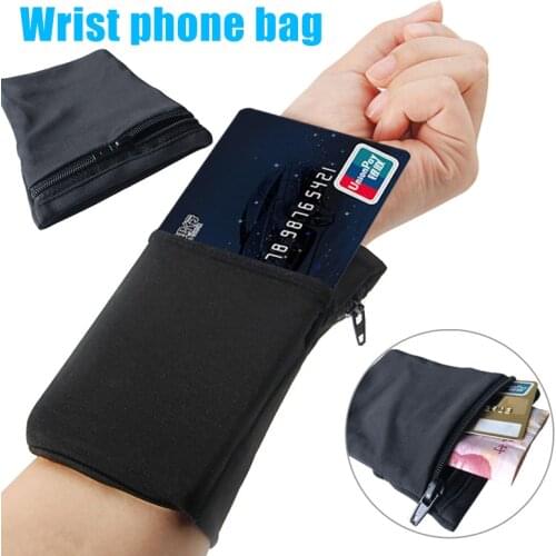 Newly Sport Wrist Pocket Pouch Running Gym Bag Wallet for Cycling Mobile Phone Cards