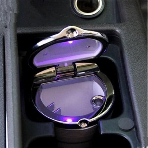 Car Styling auto Cigarette ashtray with LED lamp For HAVAL all Model H3 H5 H6 H7 H8 H9 H8 M4 SC C30 C50