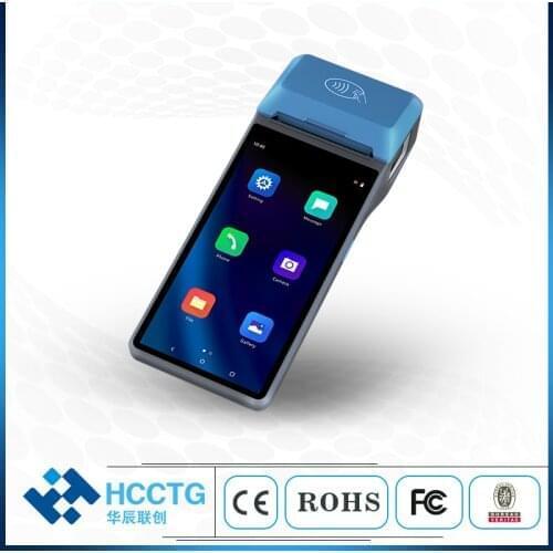 Handheld Android 10 Pos Terminal Printer With Bluetooth Thermal Receipt Printer 4G WiFi Mobile Order POS PDA