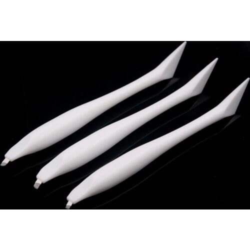 100pcs Private Label Best Disposable Microblading Pen for Microblading Eyebrows and Training Tools With cleaner sterilised Brush
