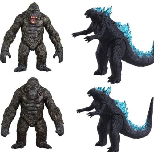 King Kong vs. GodAzillas SHM Articulated hand-made model collection monster doll toy decoration holiday gift souvenir