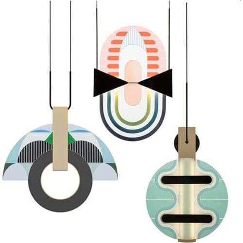 Glass Pendant Lights Italian Design Dinning Room Light Bedroom Living Room Decor Hanging Lamps Bar Exhibition Modern Chandeliers