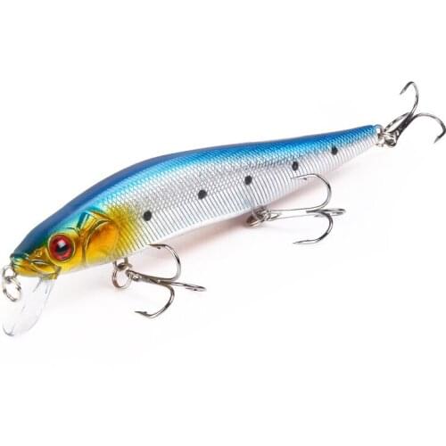 1pc 14cm 23g Minnow Wobbler Fishing Lure Artificial Hard Bait Slow Floating Jerkbait Bass Pike Bait fishing Tackle Depth 0-3m