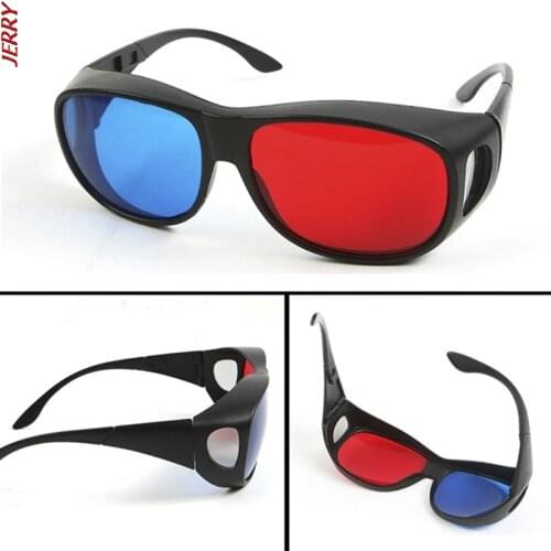 2021 Hot Style 1 Black Frame 3D Stereo TV Movie DVD Game Glasses