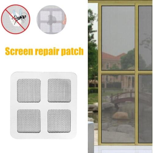 6/3Pcs Per Set Anti-Sticker Gauze Door Mosquito Net Easy Repair Subsidy Stick Easy Repair Gauze Window Bonding Patches