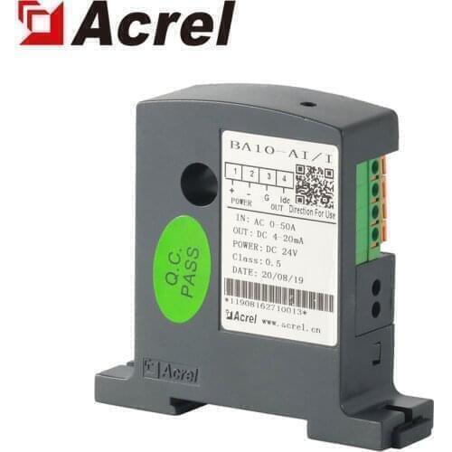 Acrel BA10-AI/I input 0-50A output 4-20mA Current sensor