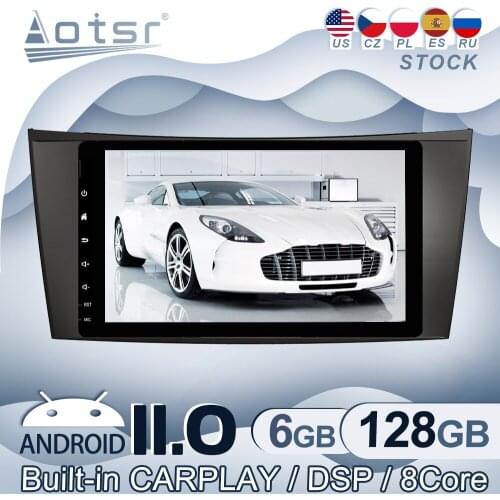 Android 11 For Mercedes-Benz E-Class W211 CLS W219 Car Radio GPS Navigation Multimedia Video Player Stereo Audio Head Unit