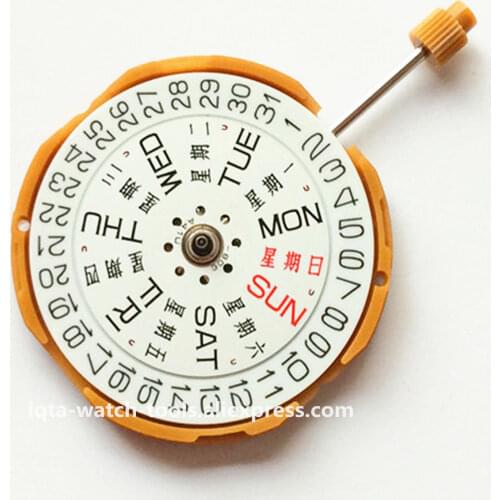 New Japan Miyota GM00 Quartz watch movement With stem but without battery Replace Repair