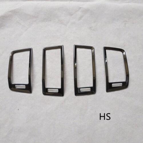 For Skoda Kodiaq Front Dashboard Garnish Air Outlet Vent Trim Cover Car Interior Accessories fit 2016 2017 2018