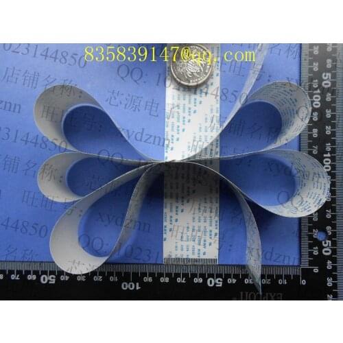 FFC cable 1.0 pitch-7pin-1000mm-A same direction flexible flat cable ROHS customization is available