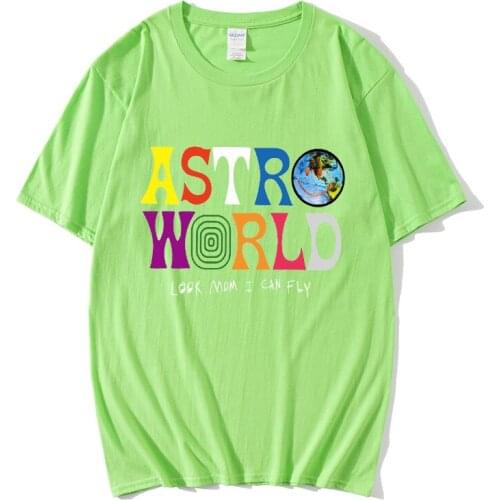 Hot Sale Hip Hop T Shirt Men Travis Scotts Astroworld Harajuku T-shirt Wish You Were Here Letter Print Tshirt Fashion Men Tshirt